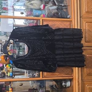 Free People Fortune Teller Velvet Lace